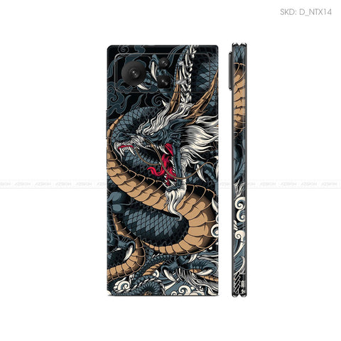 Dán Skin Điện Thoại Xiaomi Mix Fold Series Hình Nghệ Thuật Xăm | D_NTX14