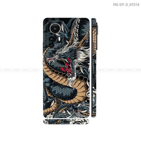 Dán Skin Xiaomi 12 Series Hình Tattoo | D_NTX14