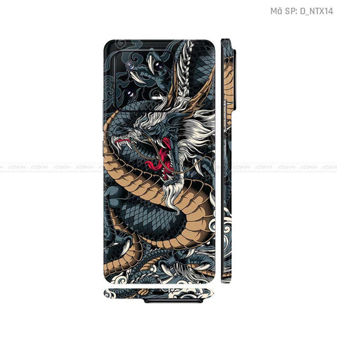 Dán Skin Xiaomi 13 Series Hình Tattoo | D_NTX14