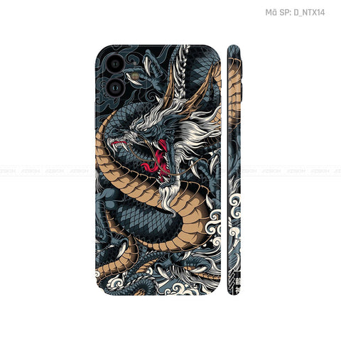 Dán Skin IPhone 11 Series Hình Nghệ Thuật Xăm | D_NTX14