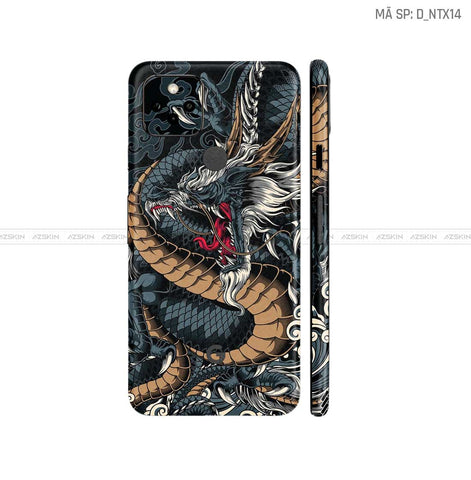 Dán Skin Google Pixel 5 Hình Nghệ Thuật Xăm | D_NTX14