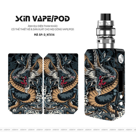 Dán Skin Vape Hình Rồng | D_NTX14