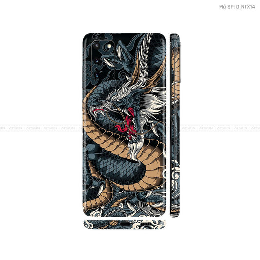Dán Skin Galaxy S20 Series Hình Nghệ Thuật Xăm Rồng | D_NTX14