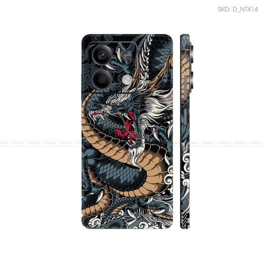 Dán Skin Điện Thoại Xiaomi Redmi 13 Series Hình Nghệ Thuật Xăm | D_NTX14