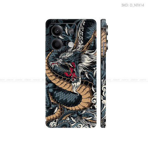 Dán Skin Điện Thoại Xiaomi Redmi 13 Series Hình Nghệ Thuật Xăm | D_NTX14