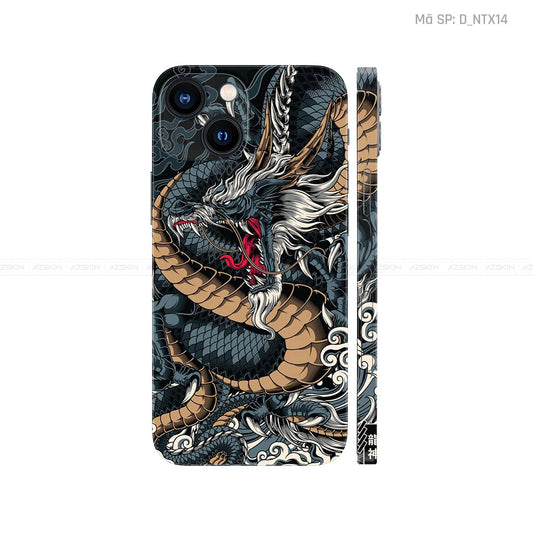 Dán Skin IPhone 14 Series Hình Nghệ Thuật Xăm | D_NTX14