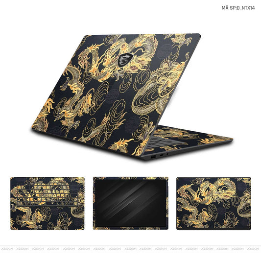 Dán Skin Laptop MSI Hình Nghệ Thuật Xăm | D_NTX14