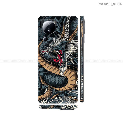 Dán Skin Xiaomi 13 Series Hình Tattoo | D_NTX14