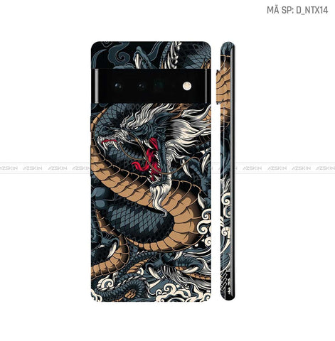 Dán Skin Google Pixel 6 Series Hình Nghệ Thuật Xăm | D_NTX14