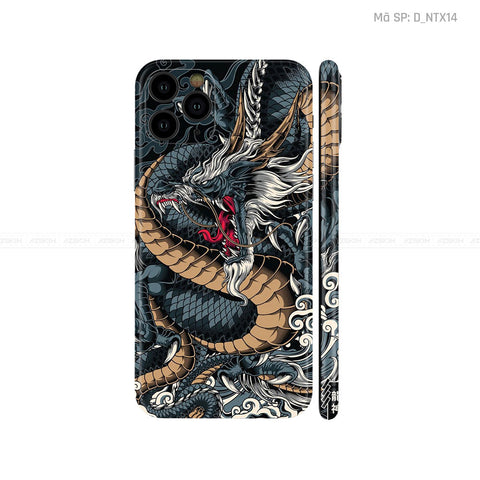 Dán Skin IPhone 11 Series Hình Nghệ Thuật Xăm | D_NTX14