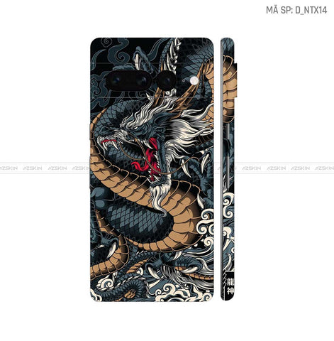 Dán Skin Google Pixel 8 Series Hình Nghệ Thuật Xăm | D_NTX14