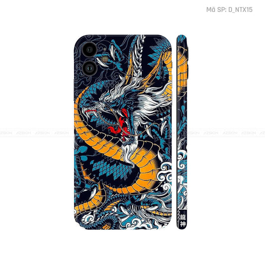 Dán Skin IPhone 11 Series Hình Nghệ Thuật Xăm | D_NTX15