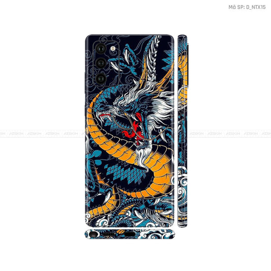 Dán Skin Galaxy Note 20 Series Hình Nghệ Thuật Xăm Rồng | D_NTX15