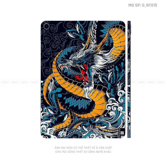 Dán Skin IPad Mini Series Hình Tattoo Rồng | D_NTX15