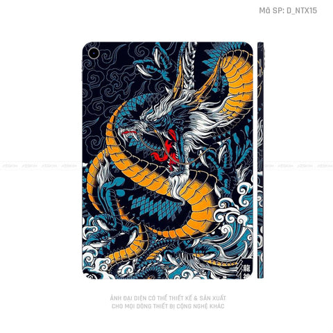 Dán Skin IPad Mini Series Hình Tattoo Rồng | D_NTX15
