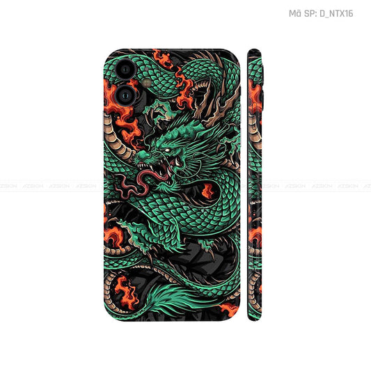 Dán Skin IPhone 11 Series Hình Nghệ Thuật Xăm | D_NTX16