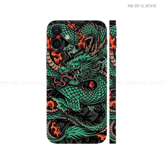 Dán Skin IPhone 12 Series Hình Rồng | D_NTX16