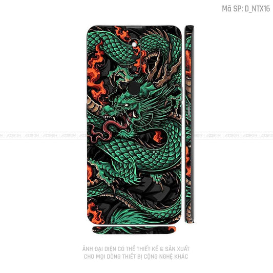 Miếng Dán Skin Điện Thoại OPPO F Series Hình Nghệ Thuật Xăm | D_NTX16