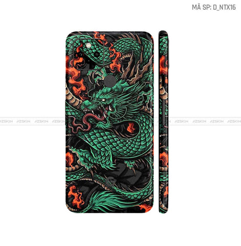 Dán Skin Google Pixel 5 Hình Nghệ Thuật Xăm | D_NTX16