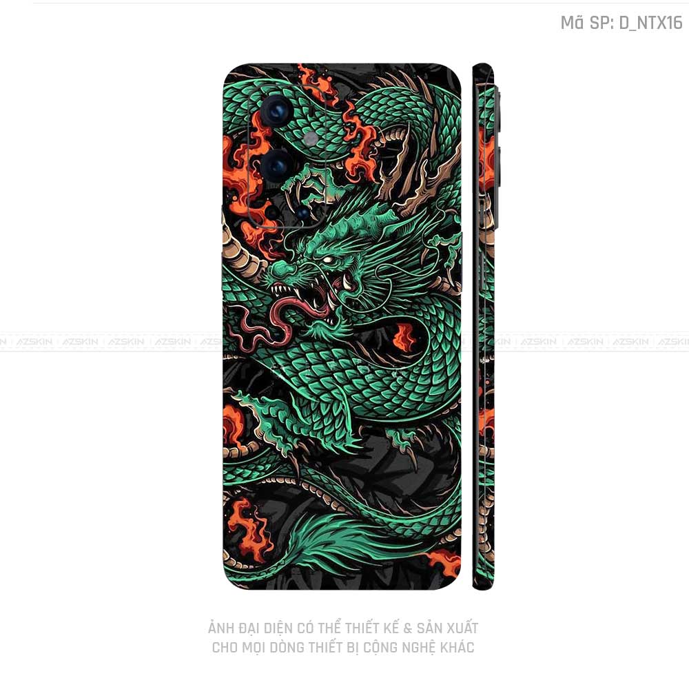 Dán Skin Oneplus 8/9 Series Hình Rồng | D_NTX16