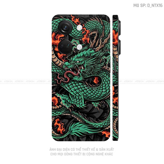 Dán Skin Oneplus Nord Series Hình Rồng | D_NTX16