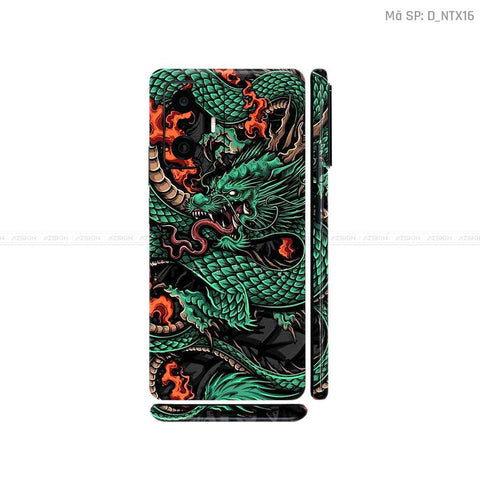 Dán Skin Xiaomi 11 Series Hình Tattoo | D_NTX16