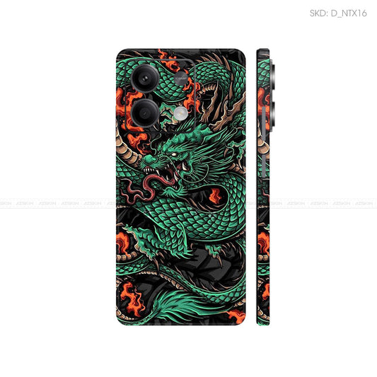 Dán Skin Điện Thoại Xiaomi Redmi 13 Series Hình Nghệ Thuật Xăm | D_NTX16