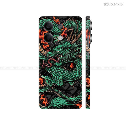 Dán Skin Điện Thoại Xiaomi Redmi 13 Series Hình Nghệ Thuật Xăm | D_NTX16