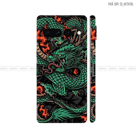 Dán Skin Google Pixel 8 Series Hình Nghệ Thuật Xăm | D_NTX16