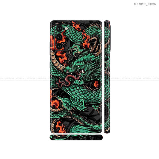 Dán Skin Galaxy Note 20 Series Hình Nghệ Thuật Xăm Rồng | D_NTX16
