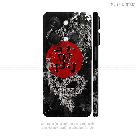 Dán Skin Oneplus Nord Series Hình Rồng | D_NTX17