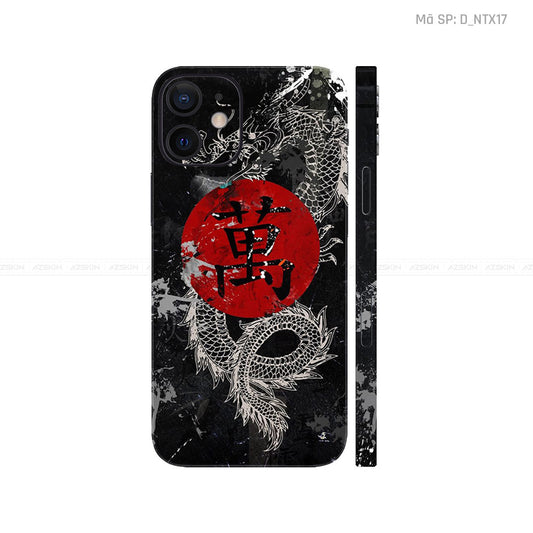 Dán Skin IPhone 12 Series Hình Rồng | D_NTX17