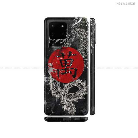 Dán Skin Galaxy S20 Series Hình Nghệ Thuật Xăm Rồng | D_NXT17