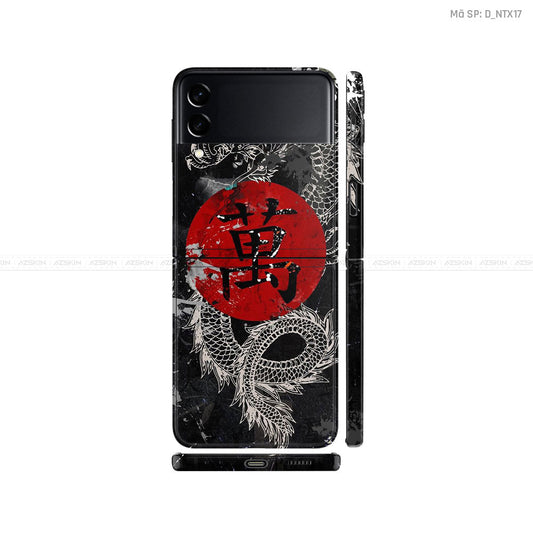 Dán Skin Galaxy Zflip3 Hình Rồng | D_NTX17
