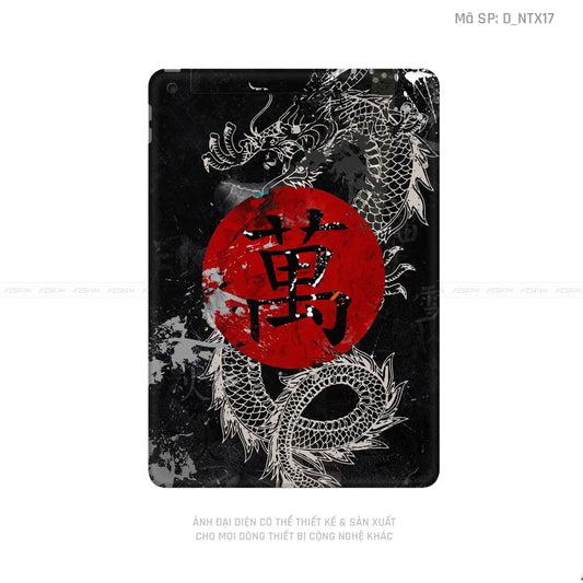 Dán Skin IPad Gen Series Hình Rồng| D_NTX17
