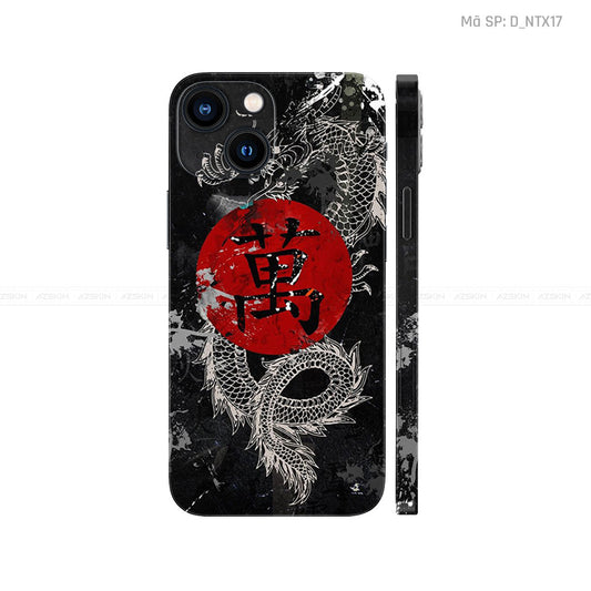 Dán Skin IPhone 14 Series Hình Nghệ Thuật Xăm | D_NTX17