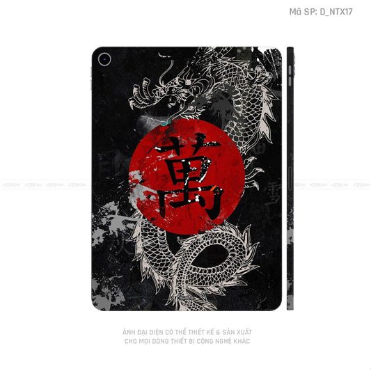 Dán Skin IPad Mini Series Hình Tattoo Rồng | D_NTX17