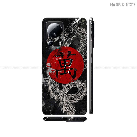 Dán Skin Xiaomi 13 Series Hình Tattoo | D_NTX17