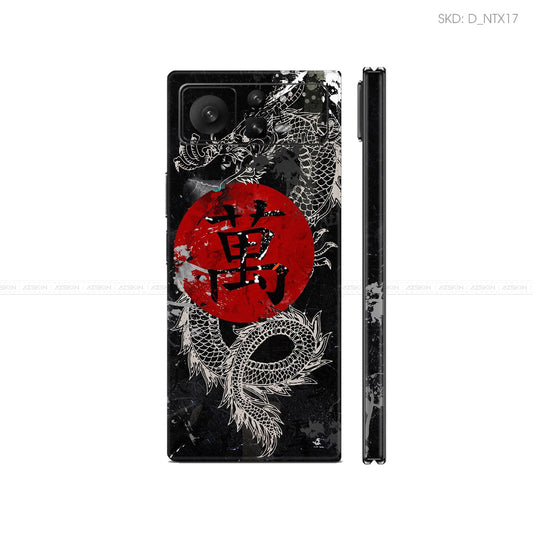 Dán Skin Điện Thoại Xiaomi Mix Fold Series Hình Nghệ Thuật Xăm | D_NTX17