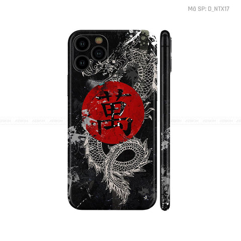 Dán Skin IPhone 11 Series Hình Nghệ Thuật Xăm | D_NTX17