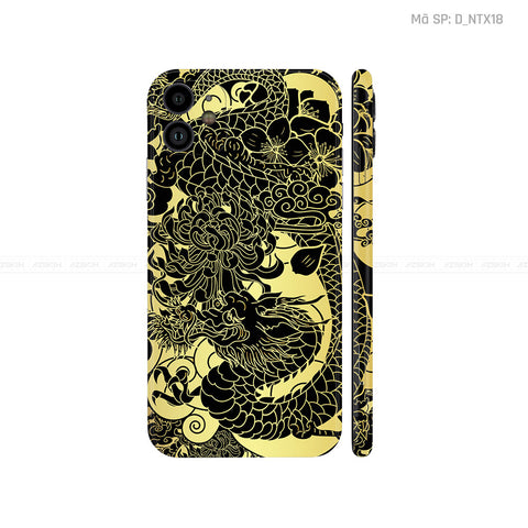 Dán Skin IPhone 11 Series Hình Nghệ Thuật Xăm | D_NTX18