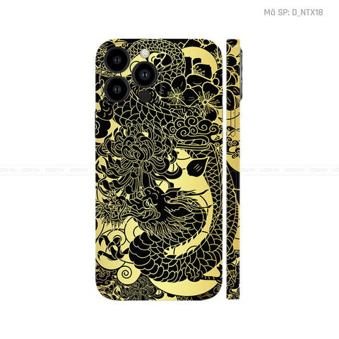 Dán Skin IPhone 14 Series Hình Nghệ Thuật Xăm | D_NTX18