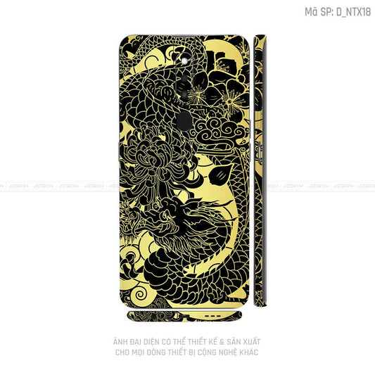Miếng Dán Skin Điện Thoại OPPO F Series Hình Nghệ Thuật Xăm | D_NTX18