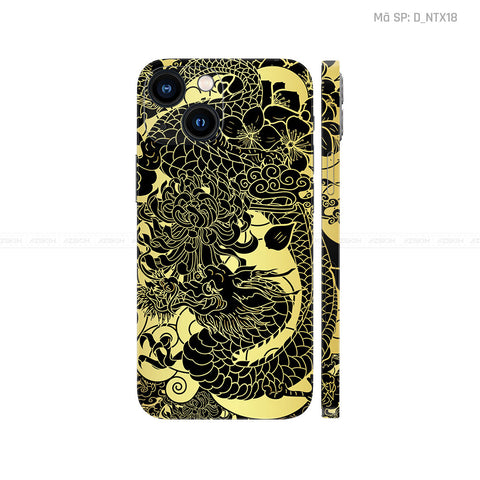 Dán Skin IPhone 14 Series Hình Nghệ Thuật Xăm | D_NTX18