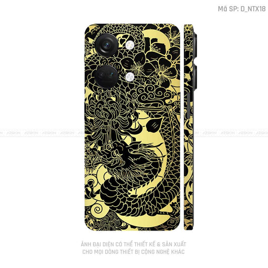 Dán Skin Oneplus Nord Series Hình Rồng | D_NTX18