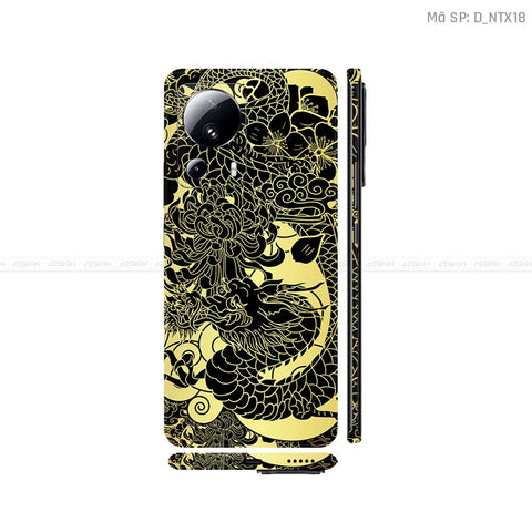 Dán Skin Xiaomi 13 Series Hình Tattoo | D_NTX18