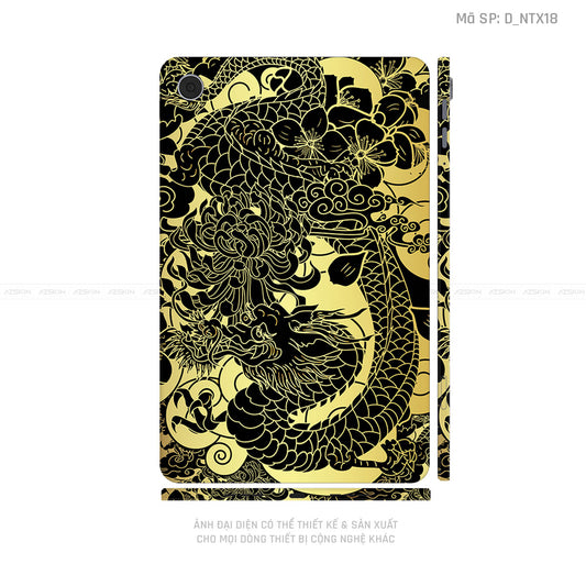 Dán Skin Máy Tính Bảng Oppo Pad Series Hình Tattoo Rồng | D_NTX18