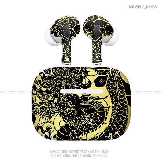 Dán Skin Tai Nghe Airpod 3 Hình Rồng | D_NTX18