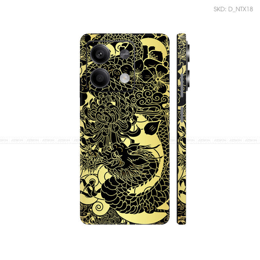 Dán Skin Điện Thoại Xiaomi Redmi 13 Series Hình Nghệ Thuật Xăm | D_NTX18