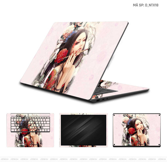 Dán Skin Laptop Huawei Hình Nghệ Thuật Xăm | N_NTX18